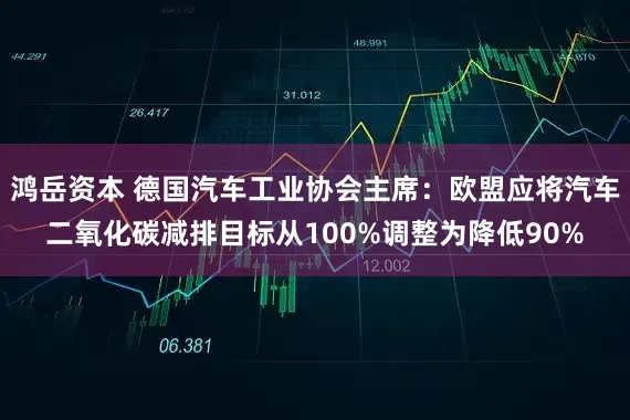 鸿岳资本 德国汽车工业协会主席：欧盟应将汽车二氧化碳减排目标从100%调整为降低90%